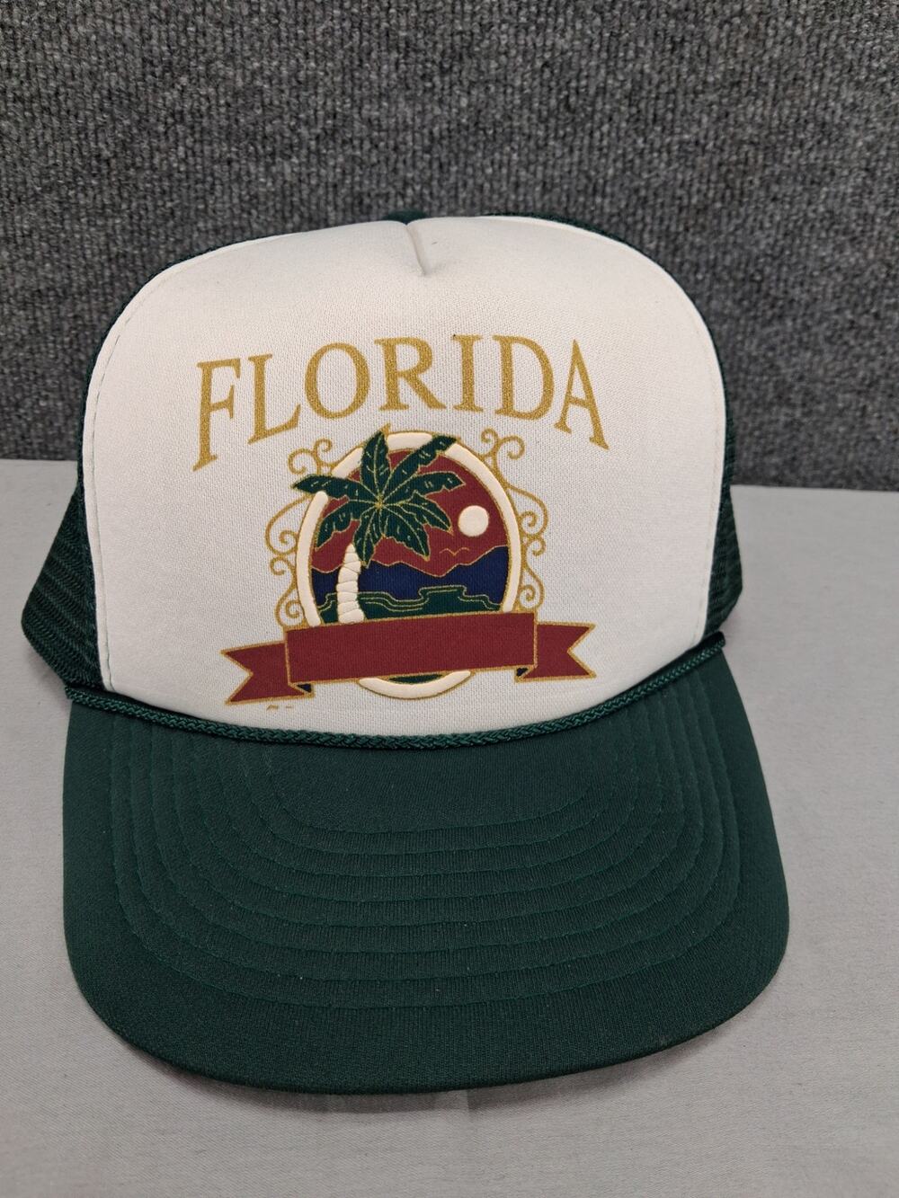 Florida Snapback Mesh Trucker Hat Foam Like New